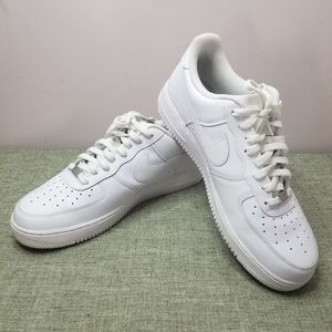 Men's 11.5 Nike Air, Air Force 1 (White)